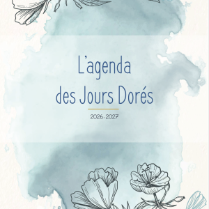 Couverture de l'agenda pour l'école à la maison.