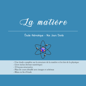 Cours de physique Charlotte Mason pour le collège et l'instruction en famille