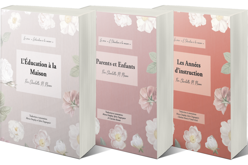 Livres sur l'éducation de Charlotte Mason traduits en français.