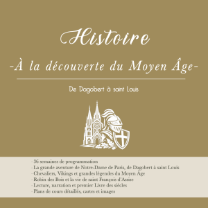 Couverture du programme Histoire de France Année 2 CE1 - Nos Jours Dorés