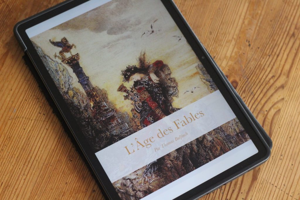 Couverture de L’Âge des Fables de Thomas Bulfinch traduit en français