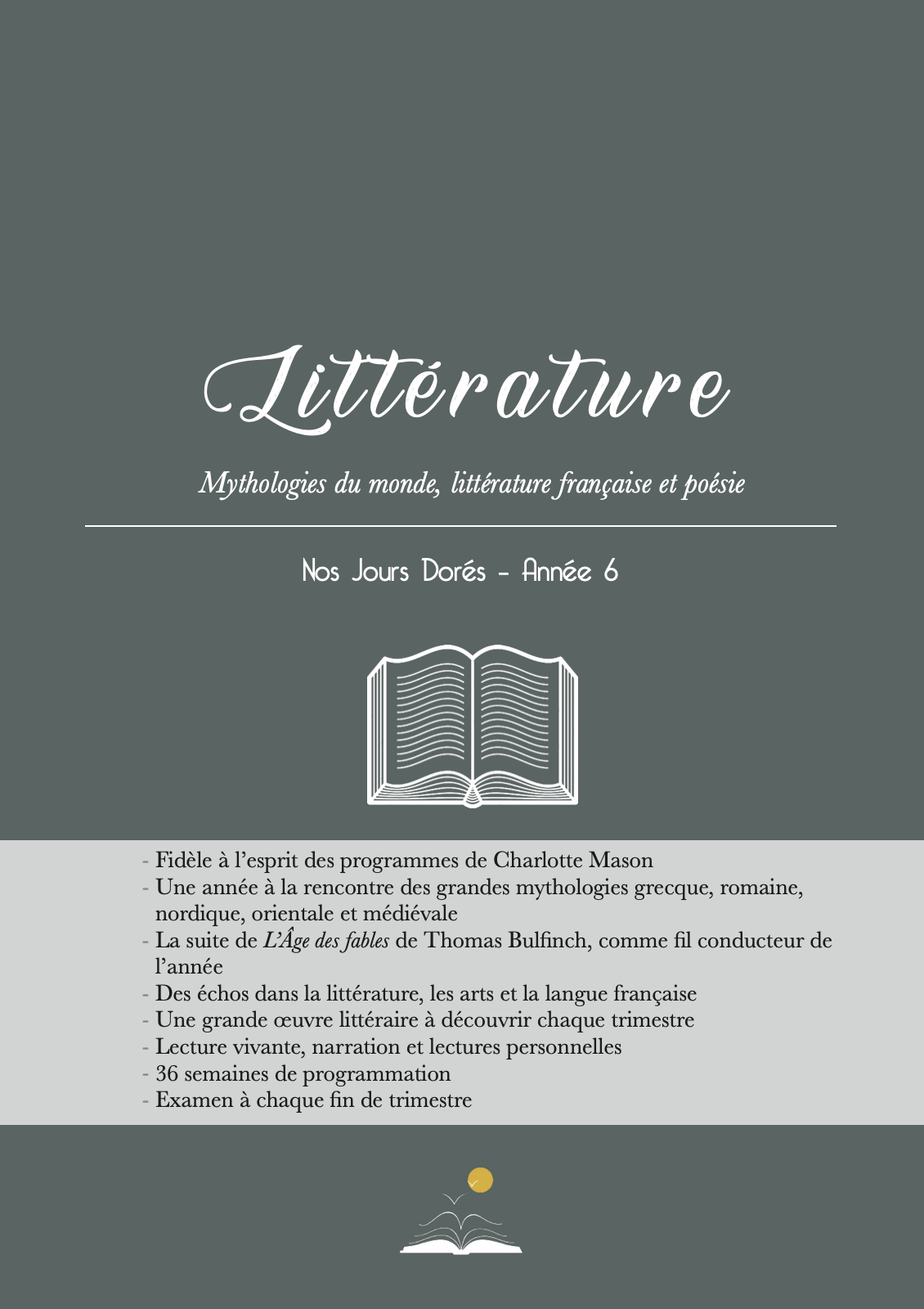 Programme de littérature Année 6 – Mythologies du monde, littérature française et poésie